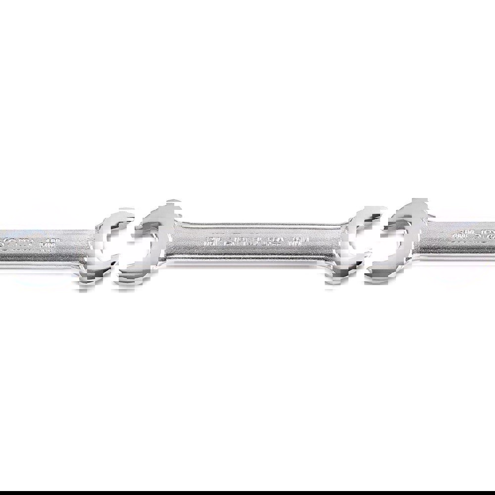 Open End Wrench: Double End Head, 14 mm x 15 mm, Double Ended