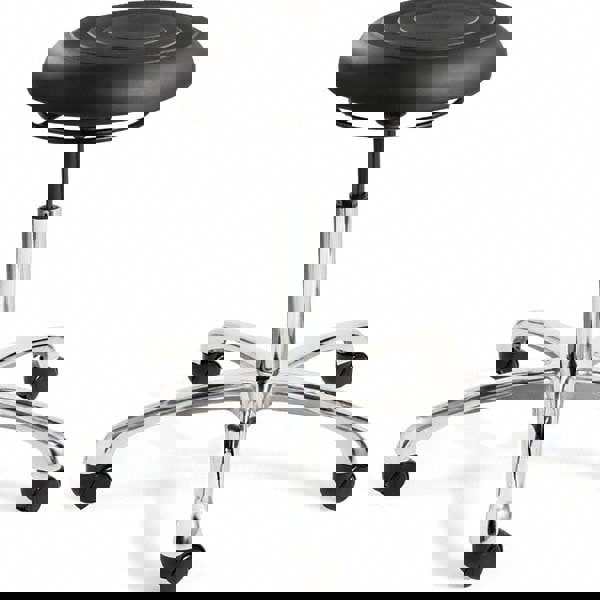 Adjustable Backless Stool: Polyurethane, 25