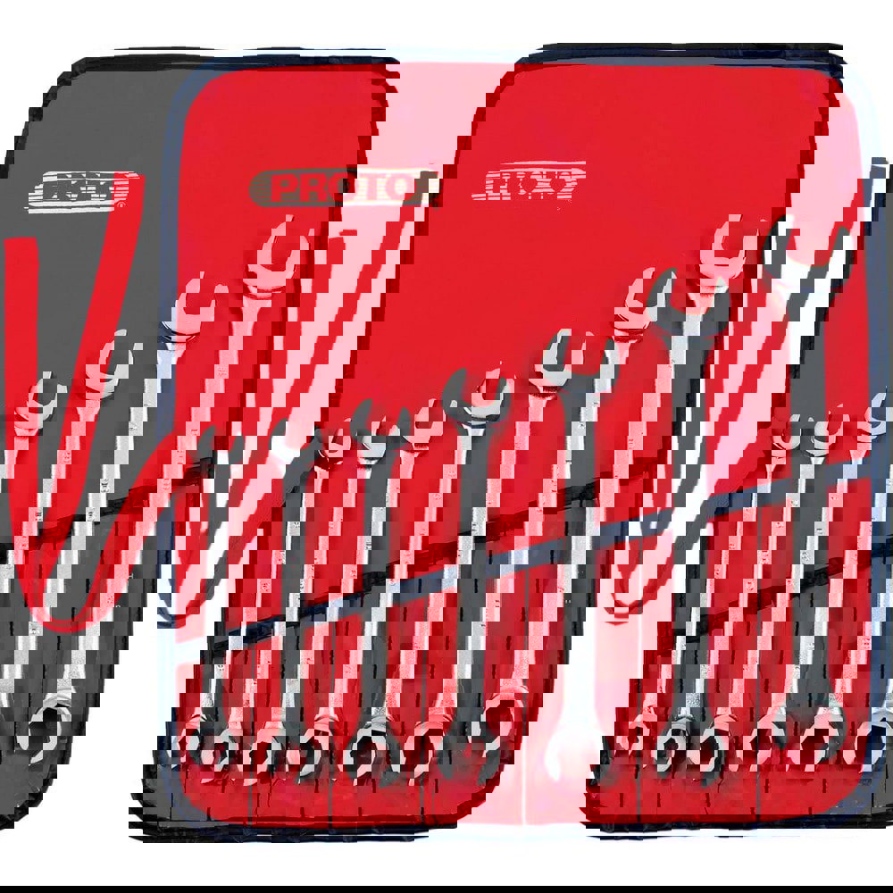 Flare Nut Wrench Set: 7 Pc, Inch