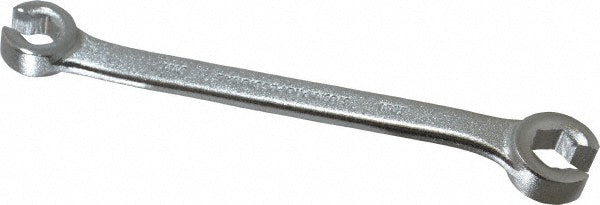 9 x 11mm, Chrome Finish, Open End Flare Nut Wrench