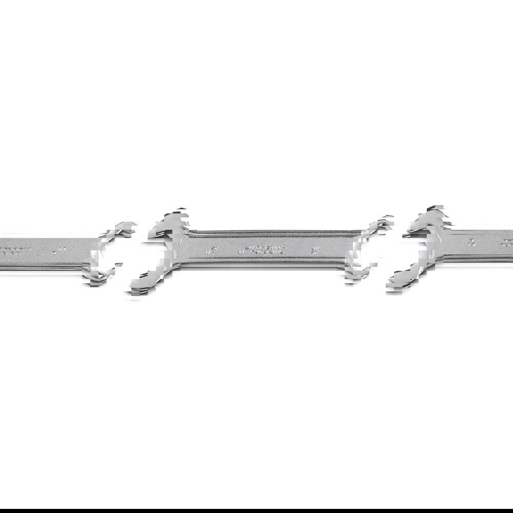 Flare Nut Wrenches; Type: Open End; Size (Inch): 3/4 in; Size (mm): 3/4 in; Head Type: Double; Offset; Opening Type: 6-Point Flare Nut; Head Offset Angle: 15; Non-sparking: No; Insulated: No; Magnetic: No; Corrosion-resistant: Yes; Ratcheting: No; Slip-re