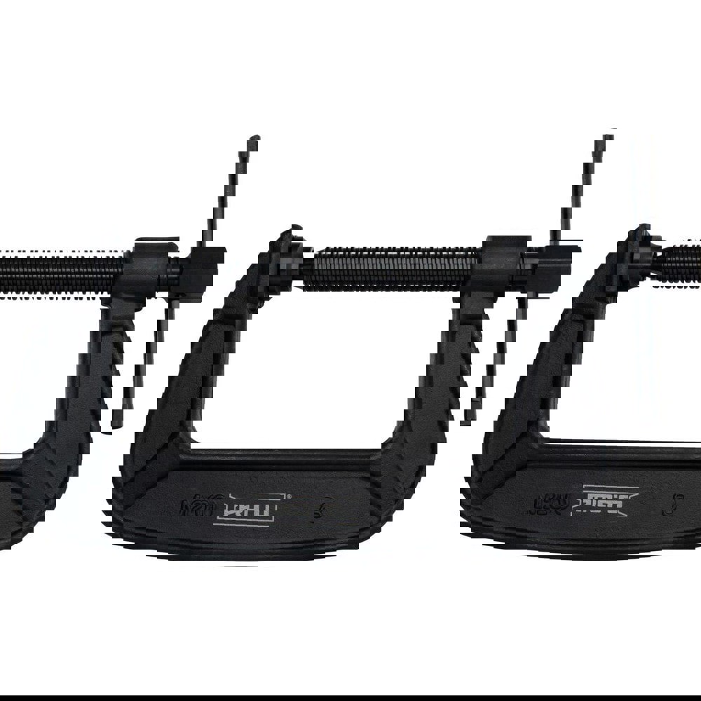 C-Clamps; Clamp Type: C-Clamps ; Body Material: Steel ; Anvil Material: Steel ; Application Strength: Extra Heavy-Duty ; Clamping Pressure: 6900lb ; Throat Depth Style: Standard Depth