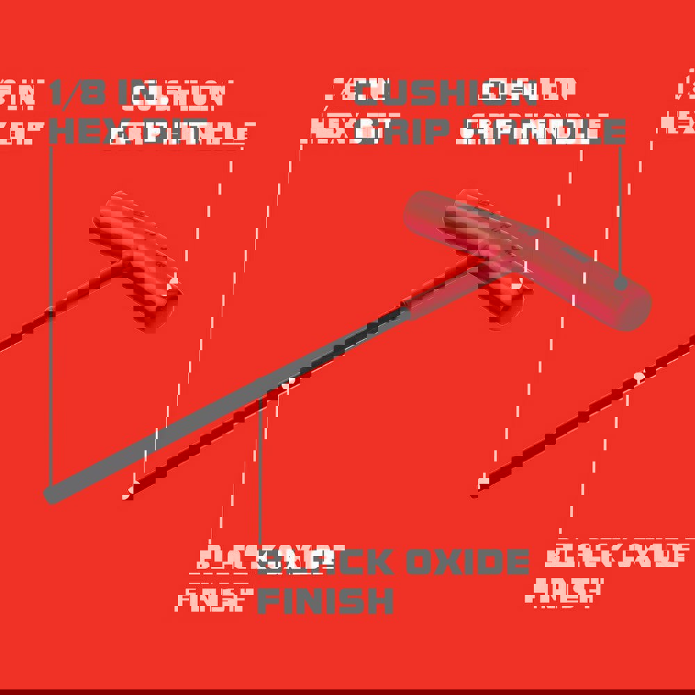 Hex Key: Hex End, T-Handle