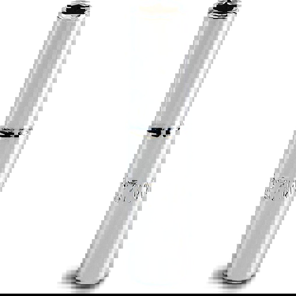 Deep Hand Socket: 7 mm Socket, 6-Point