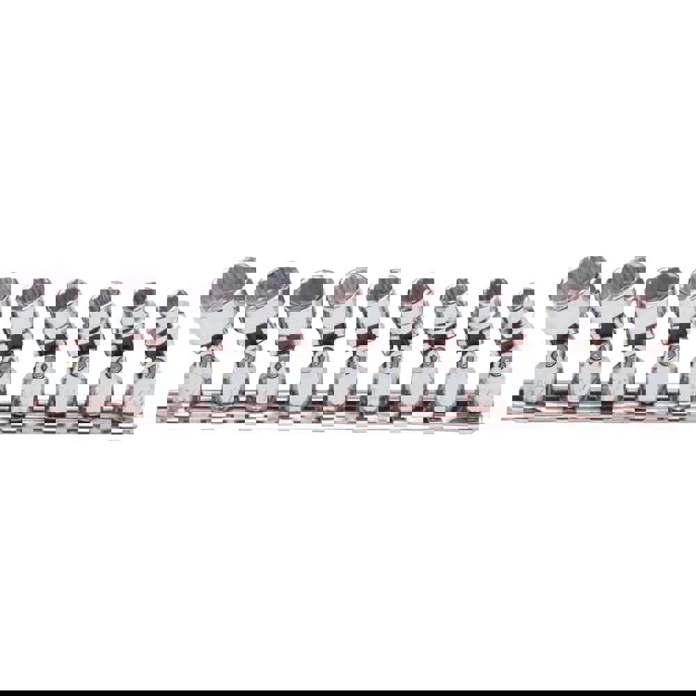 Standard Socket Set: 9 Pc, 1/4