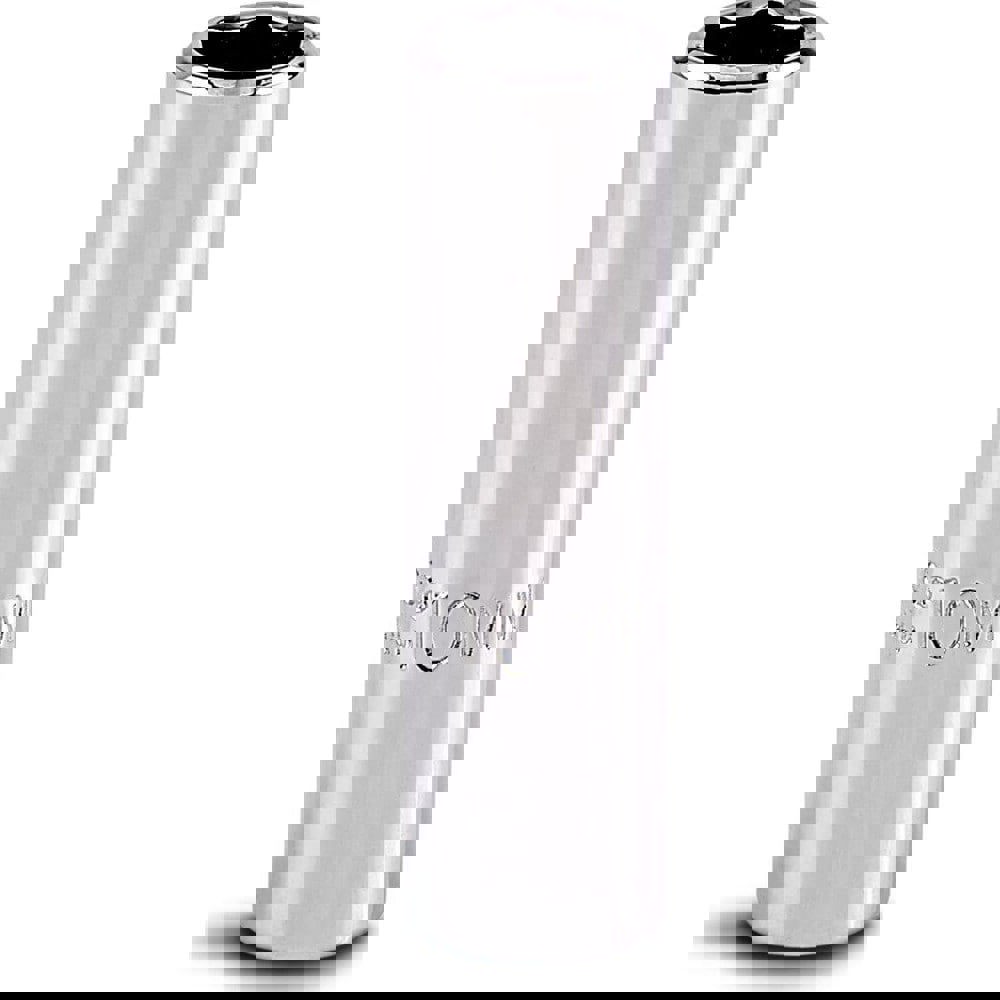 Deep Hand Socket: 10 mm Socket, 6-Point