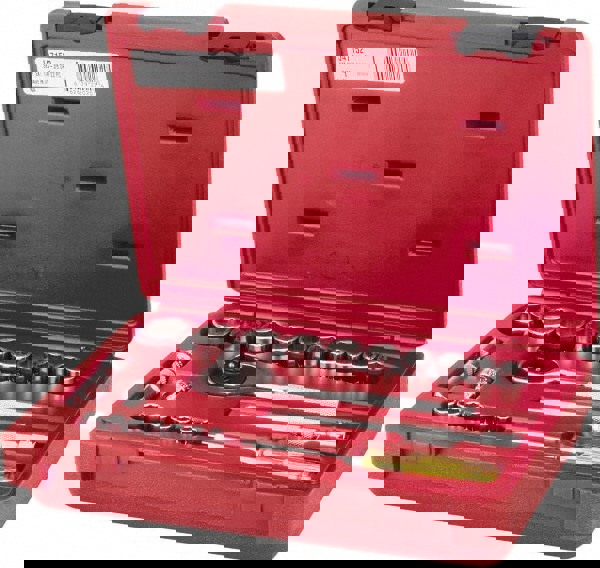 Socket Set: 22 Pc, 3/16 to 1