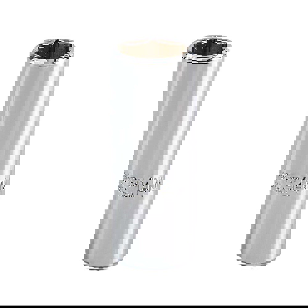 Deep Hand Socket: 14 mm Socket, 6-Point