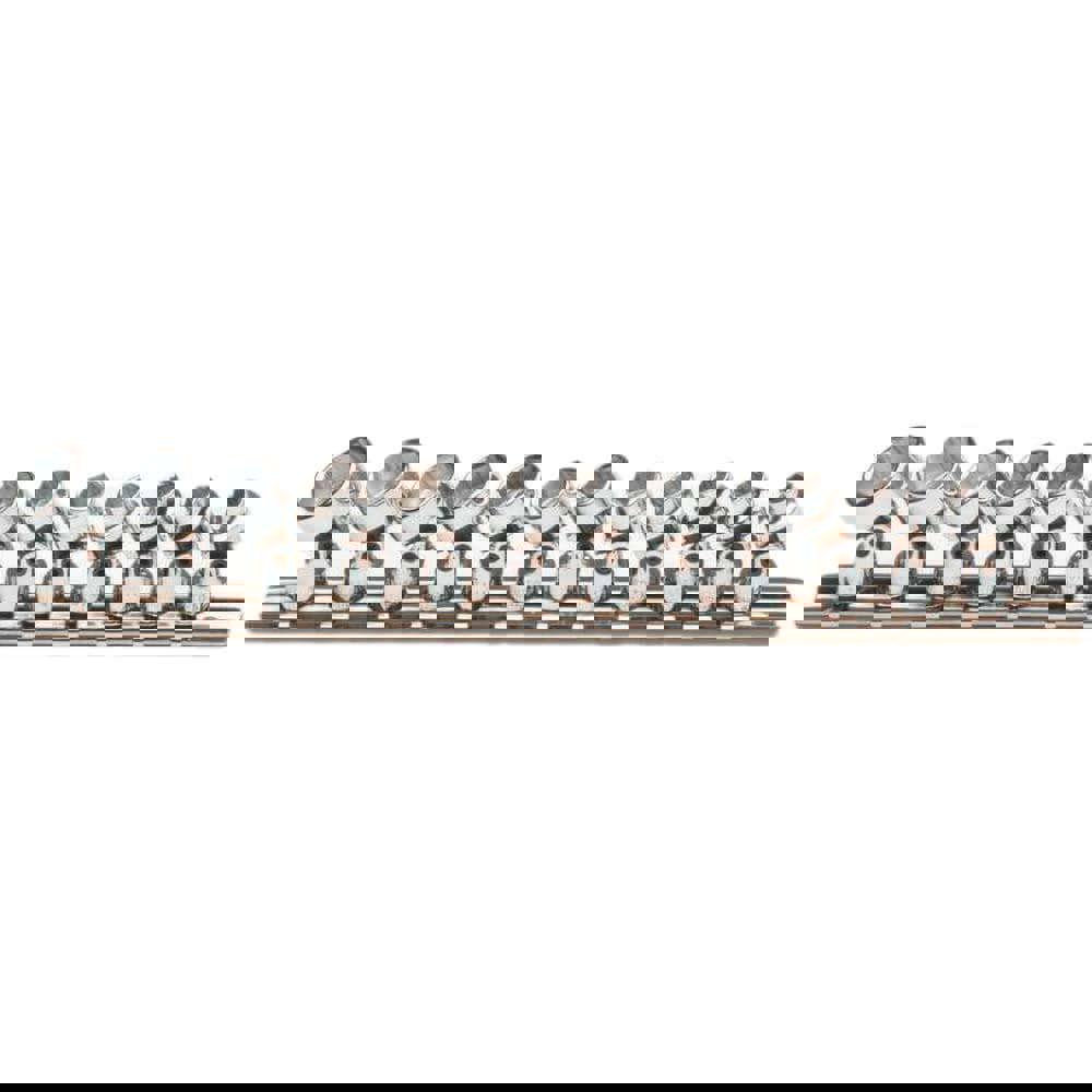 Standard Socket Set: 12 Pc, 1/4