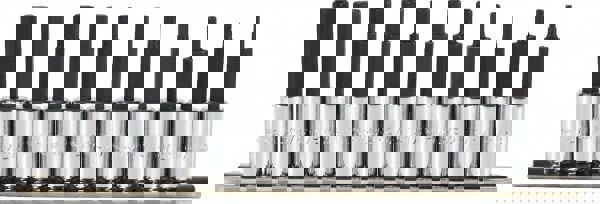 Hex Bit Socket Set: 1/4