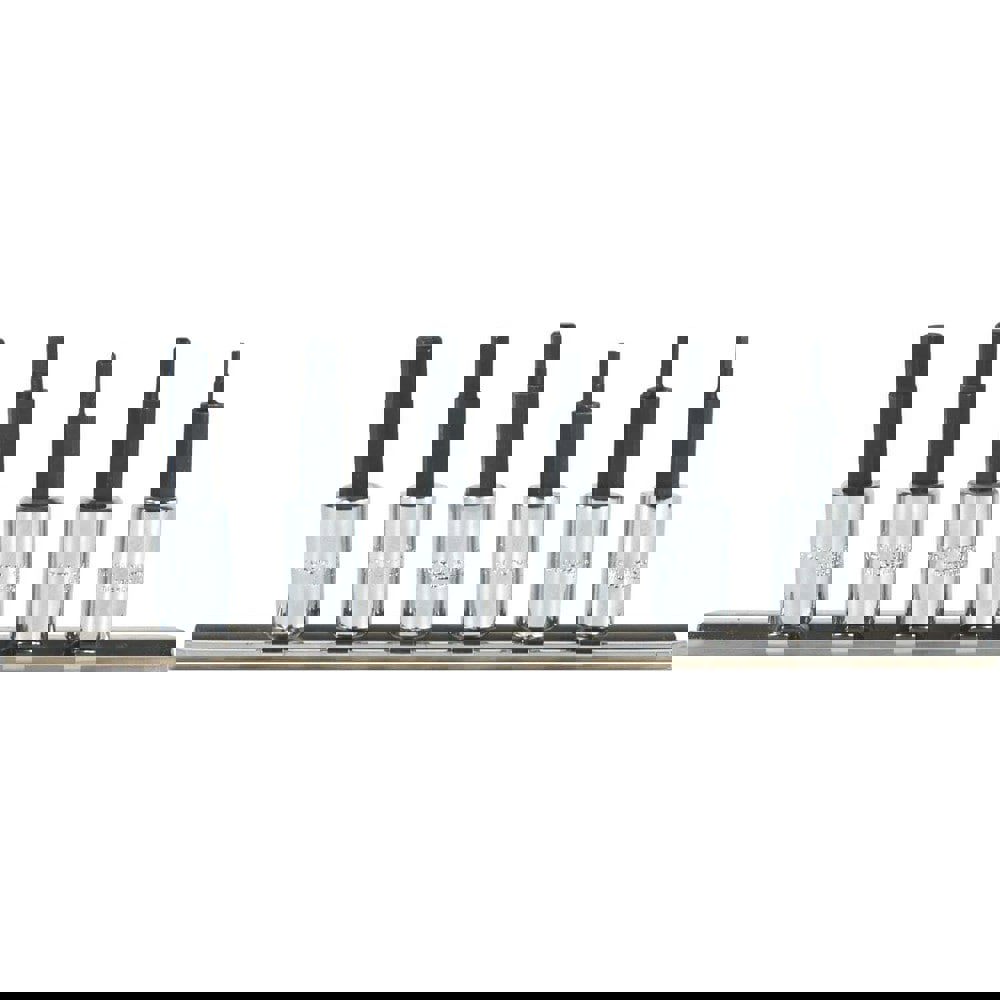 Hex Bit Socket Set: 1/4