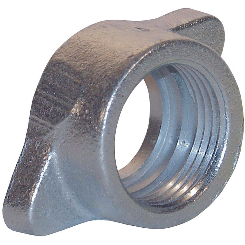 Ground Joint Hose Couplings; Thread Type: UN ; Thread Size: 1-1/2 ; Type: Wing Nut ; Material: Plated Iron ; Size: 1/2 in; 3/4 in ; Style: Wing Nut