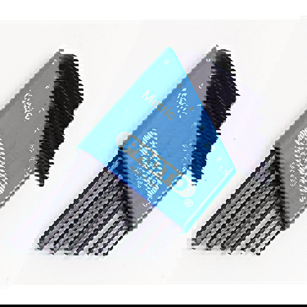 Hex Key Sets; Ball End: No ; Handle Type: L-Handle ; Hex Size: 1.5 mm; 2 mm; 2.5 mm; 3 mm; 4 mm; 5 mm; 6 mm ; Material: Alloy Steel ; Tether Style: Not Tether Capable ; Number Of Pieces: 7