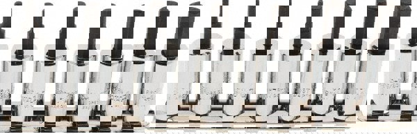 Hex Bit Socket Set: 3/8