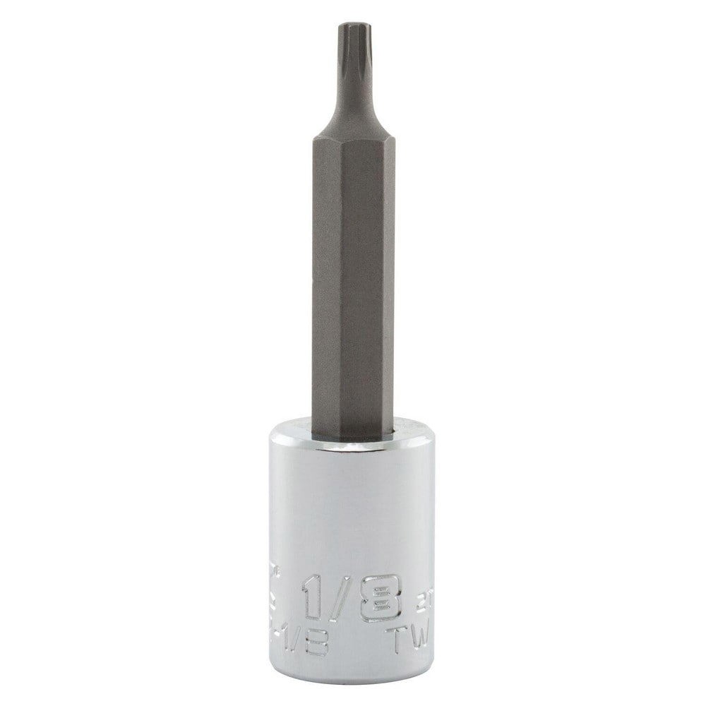 Hand Hex & Torx Bit Sockets; Socket Type: Hex Bit Socket ; Tool Type: Hex Bit Socket ; Hex Size (Inch): 1/4 ; Bit Length (Inch): 2-3/4 ; Insulated: No ; Material: Steel