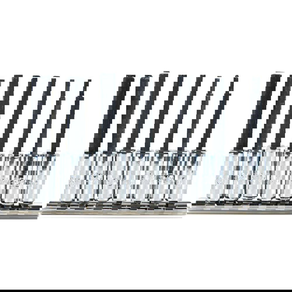 Hex Bit Socket Set: 3/8