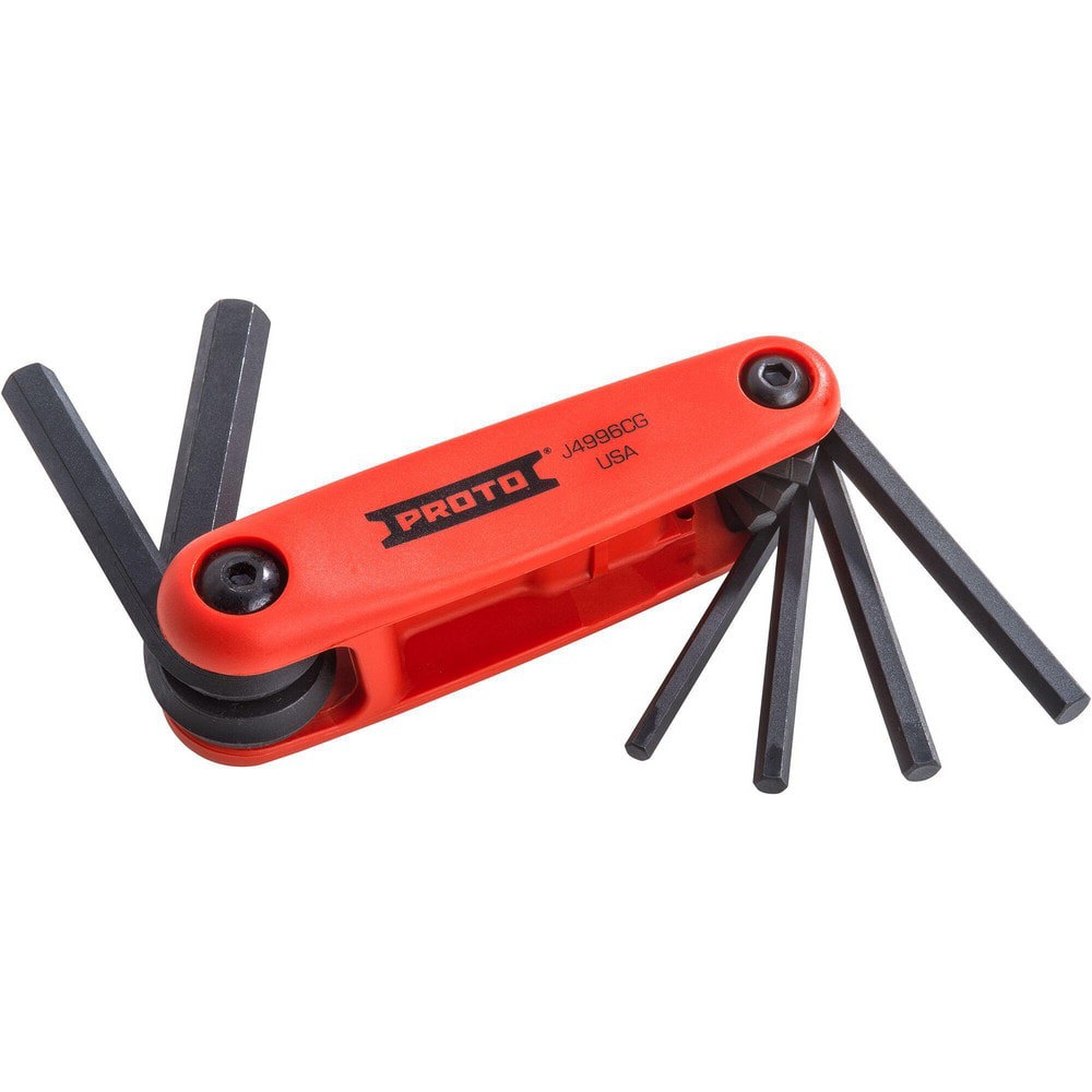 Hex Key Set: 6 Pc, 1/4