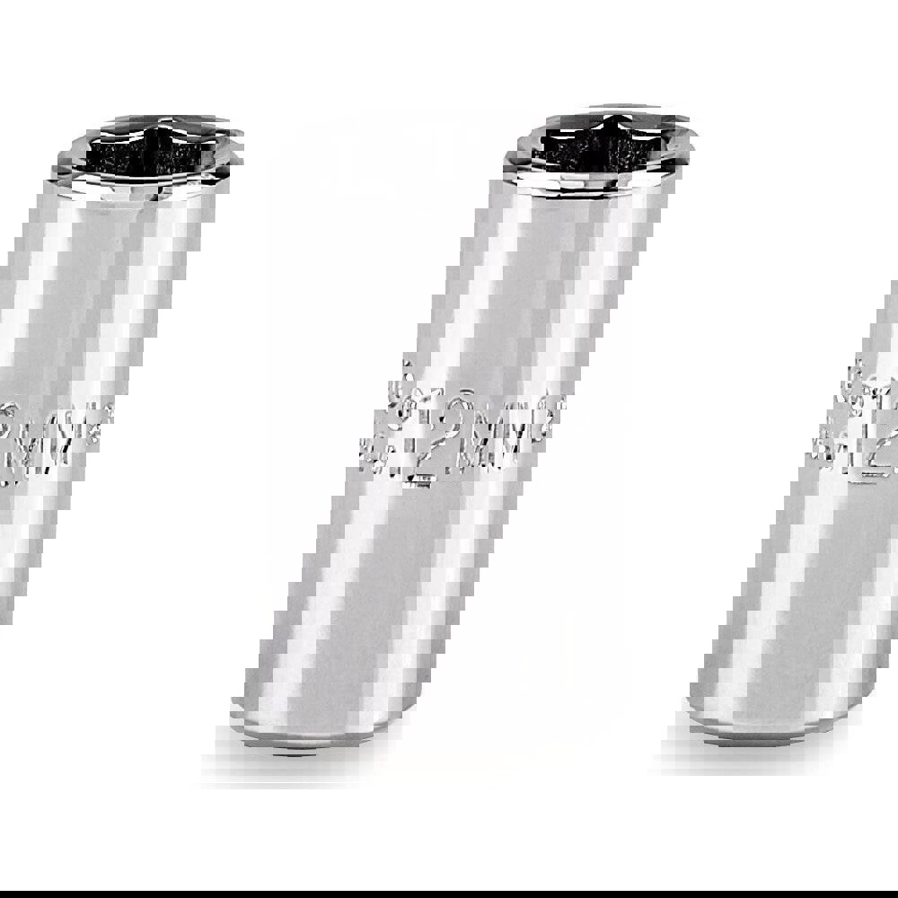 Hand Socket: 12 mm Socket, 6-Point