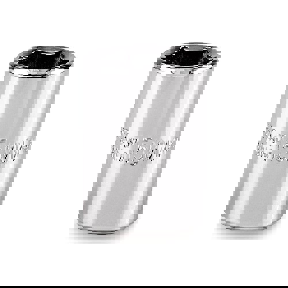 Hand Socket: 15 mm Socket, 6-Point