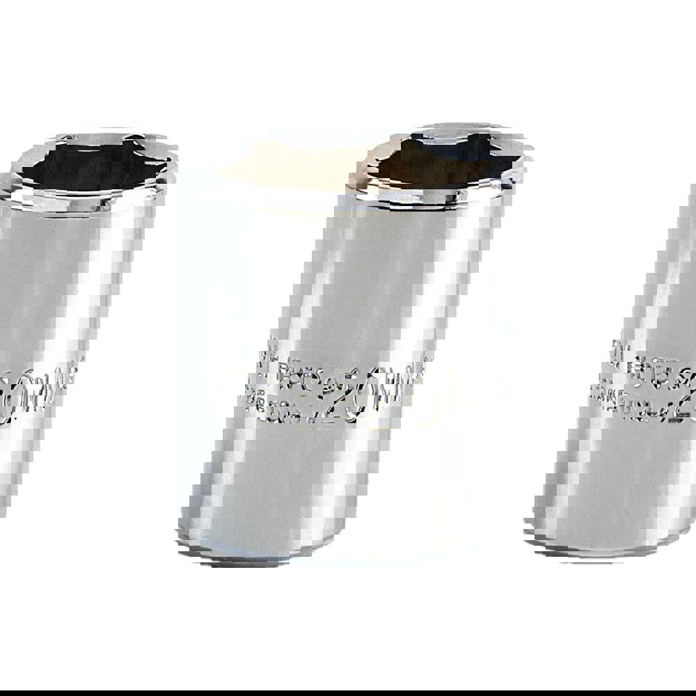 Hand Socket: 20 mm Socket, 6-Point