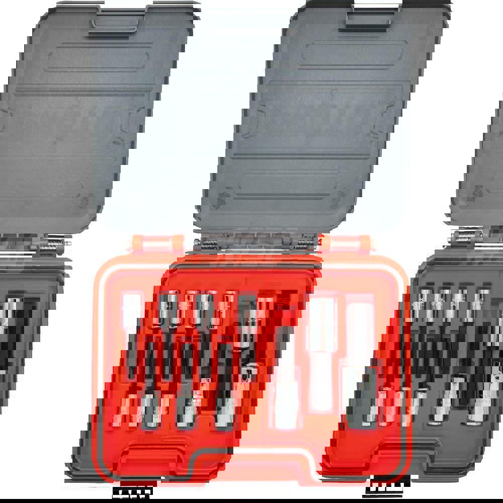 Torx Bit Socket Set: 10 Pc, 3/8 & 1/2