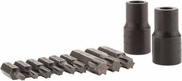 Screwdriver Insert Bit Set: Torx
