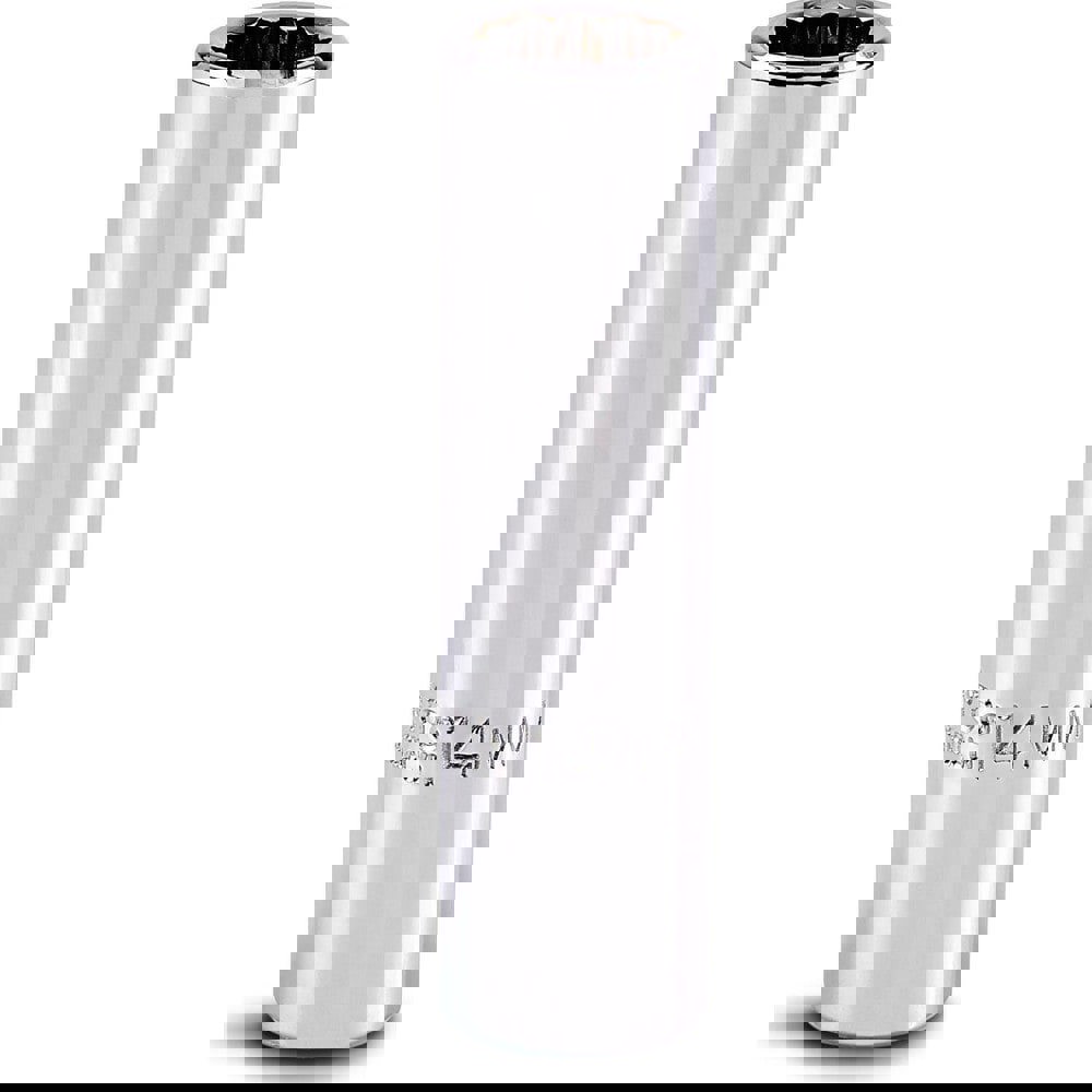 Deep Hand Socket: 14 mm Socket, 12-Point