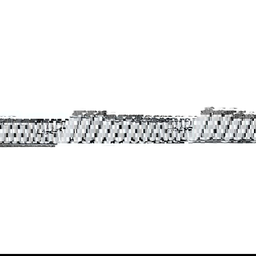 Standard Socket Set: 15 Pc, 1/2