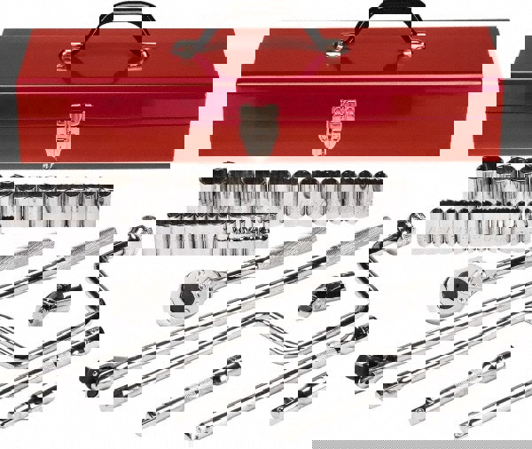 Socket Set: Standard, 26 Pc, 1/2