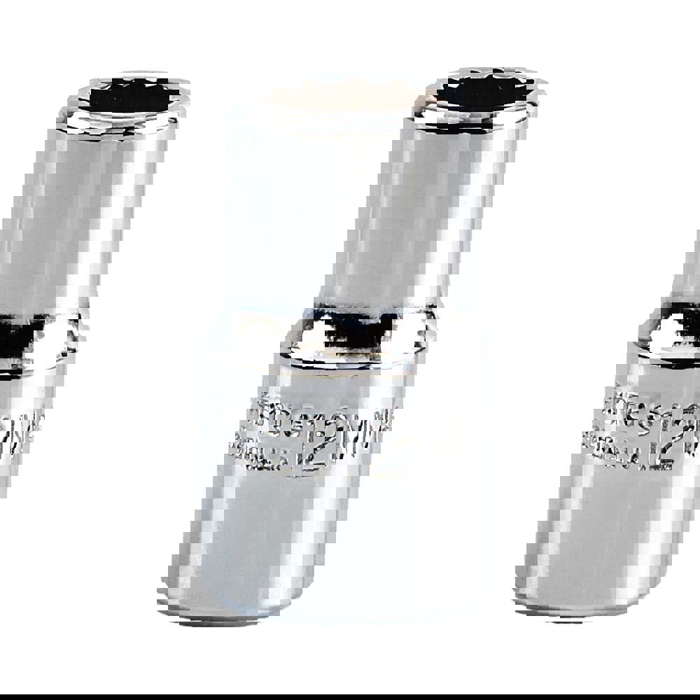 Hand Socket: 12 mm Socket, 12-Point