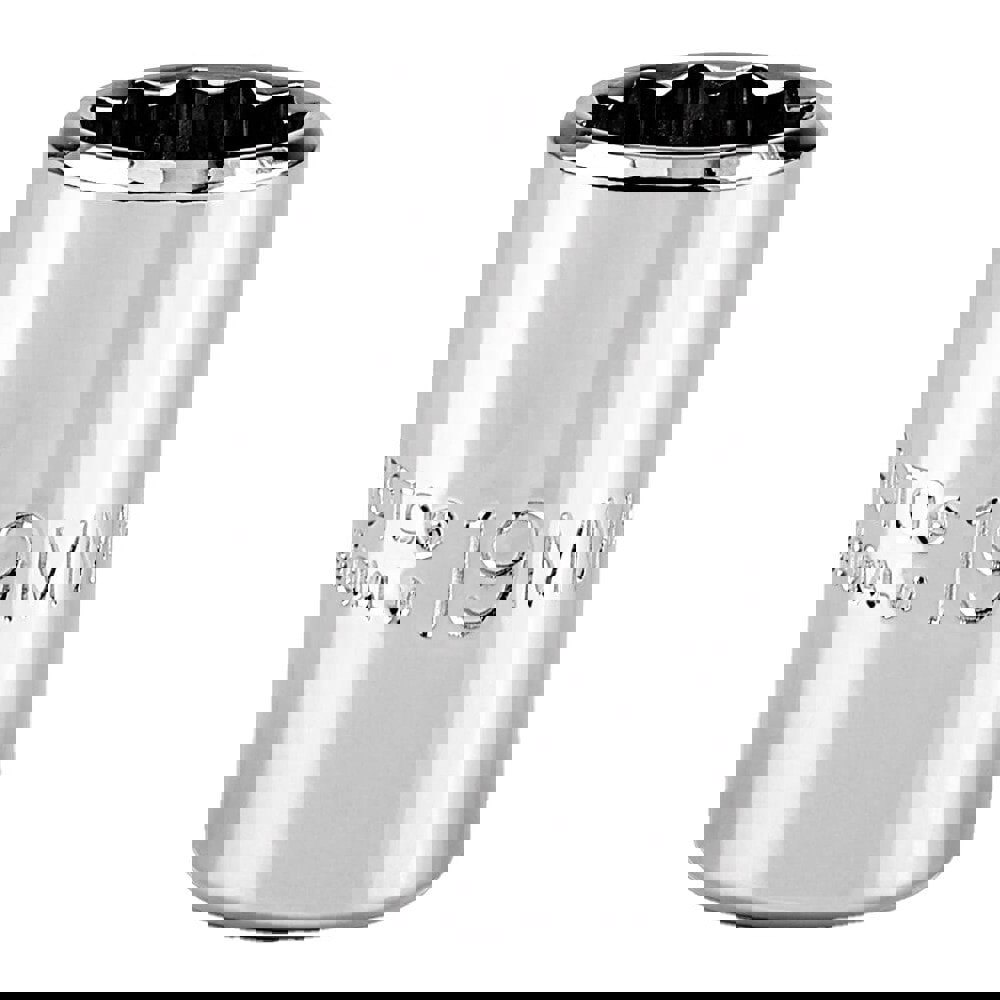 Hand Socket: 19 mm Socket, 12-Point