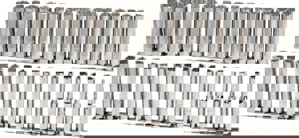 Deep Socket Set: 23 Pc, 1/2