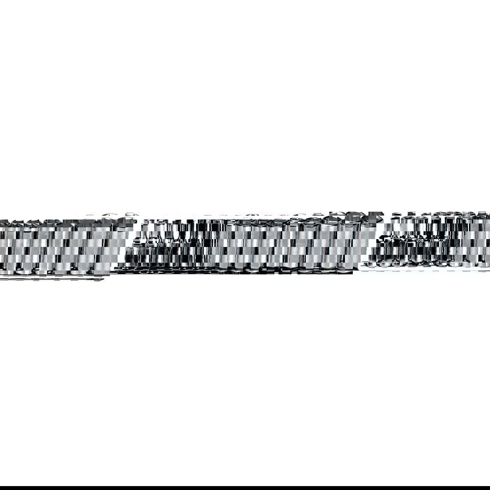 Standard Socket Set: 15 Pc, 1/2