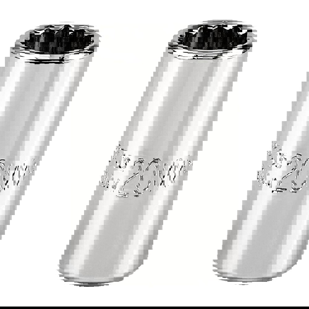 Hand Socket: 20 mm Socket, 12-Point