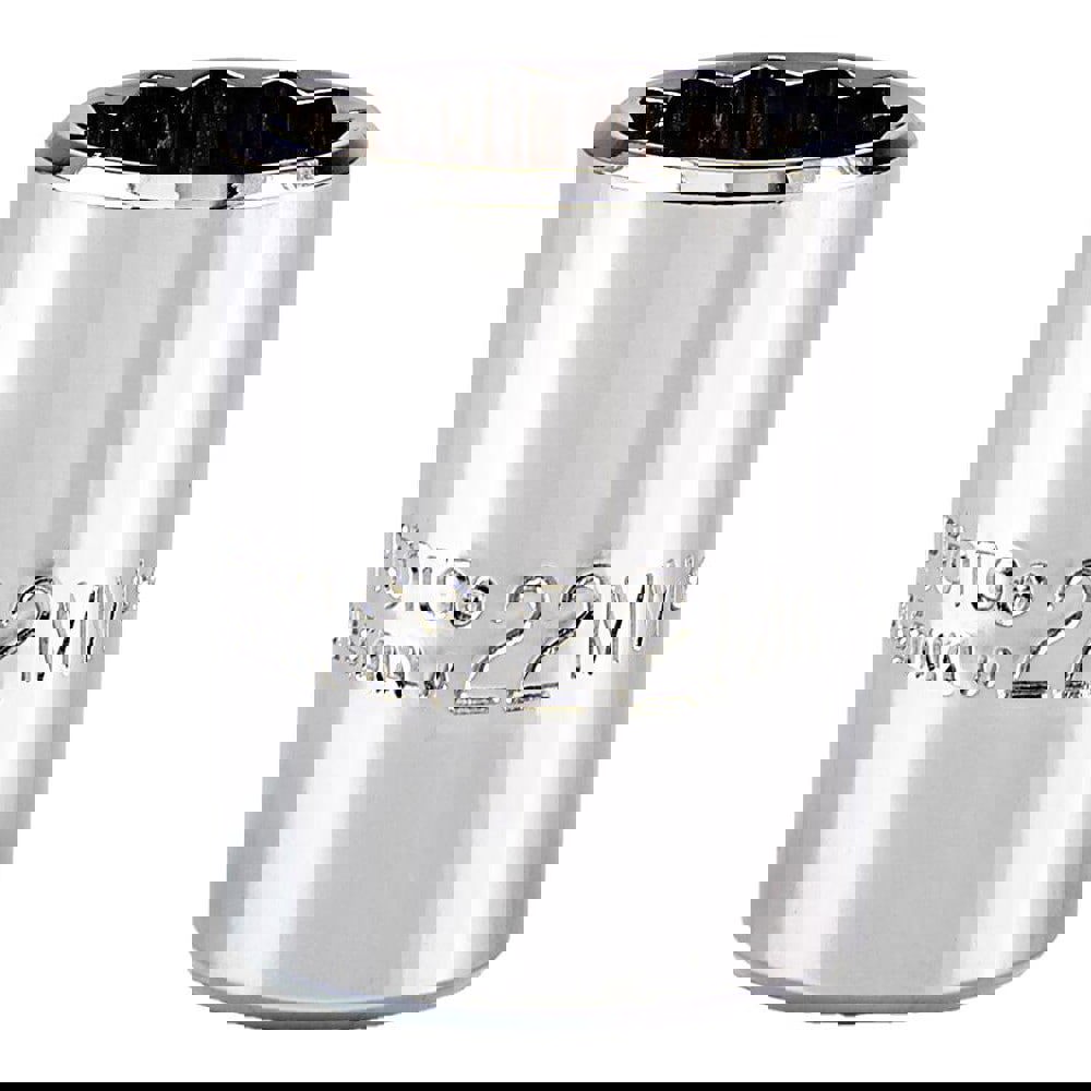 Hand Socket: 22 mm Socket, 12-Point
