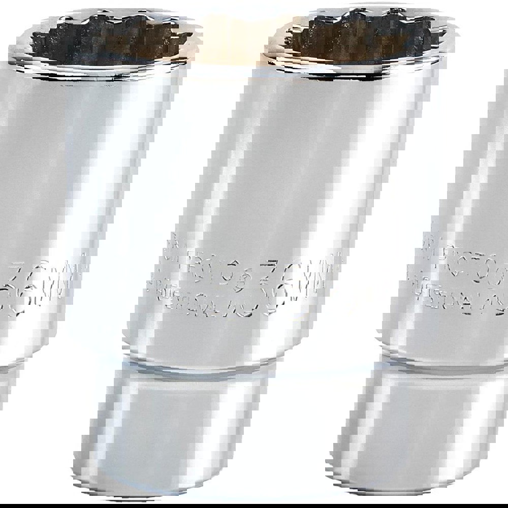 Hand Socket: 36 mm Socket, 12-Point