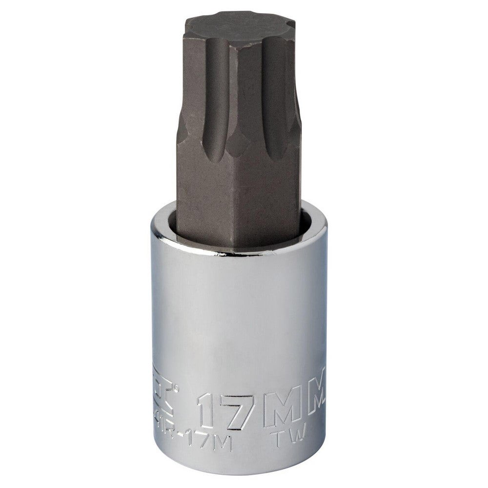 Hand Hex & Torx Bit Sockets; Socket Type: Hex Bit Socket ; Tool Type: Hex Bit Socket ; Hex Size (mm): 17.0000 ; Bit Length (Inch): 2-3/4 ; Insulated: No ; Material: Steel
