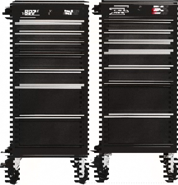 Steel Tool Roller Cabinet: 7 Drawers