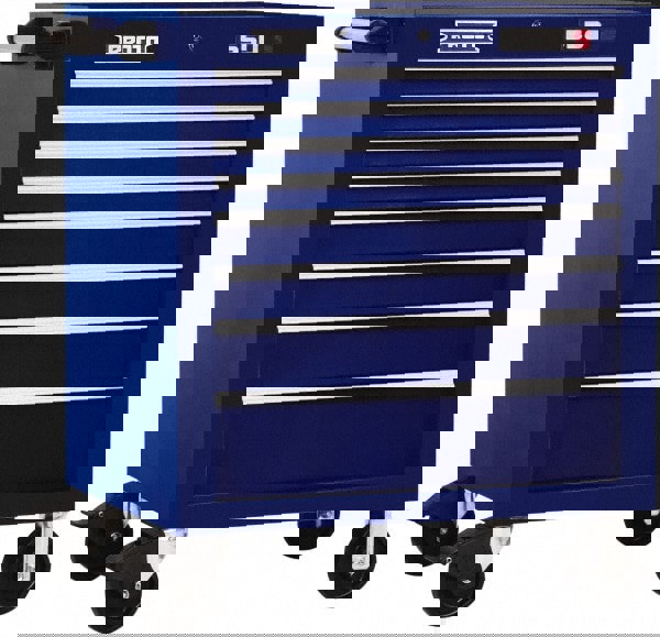 Steel Tool Roller Cabinet: 8 Drawers