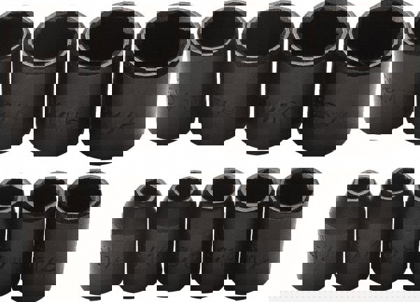 Impact Standard Socket Set: 9 Pc, 3/8