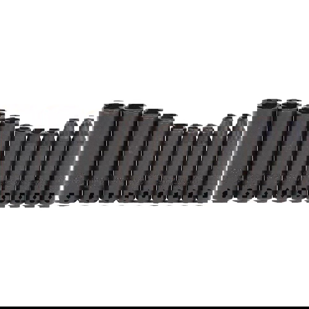 Deep Impact Thin Wall Socket Set: 9 Pc, 3/8