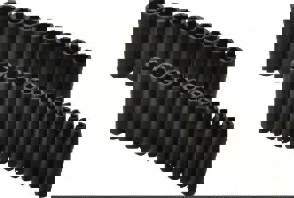 Deep Impact Socket Set: 18 Pc, 1/2