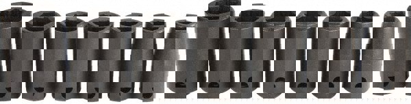 Impact Standard Socket Set: 7 Pc, 1/2