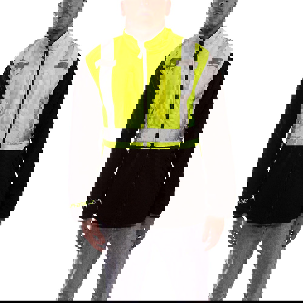 Jacket: Size Medium, Polyester Fleece, Zipper Closure