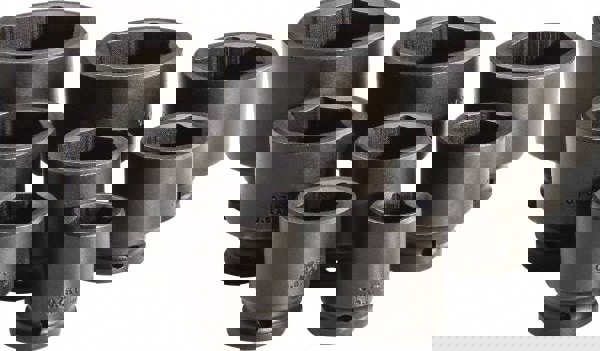 Deep Impact Standard Socket Set: 8 Pc, 3/4
