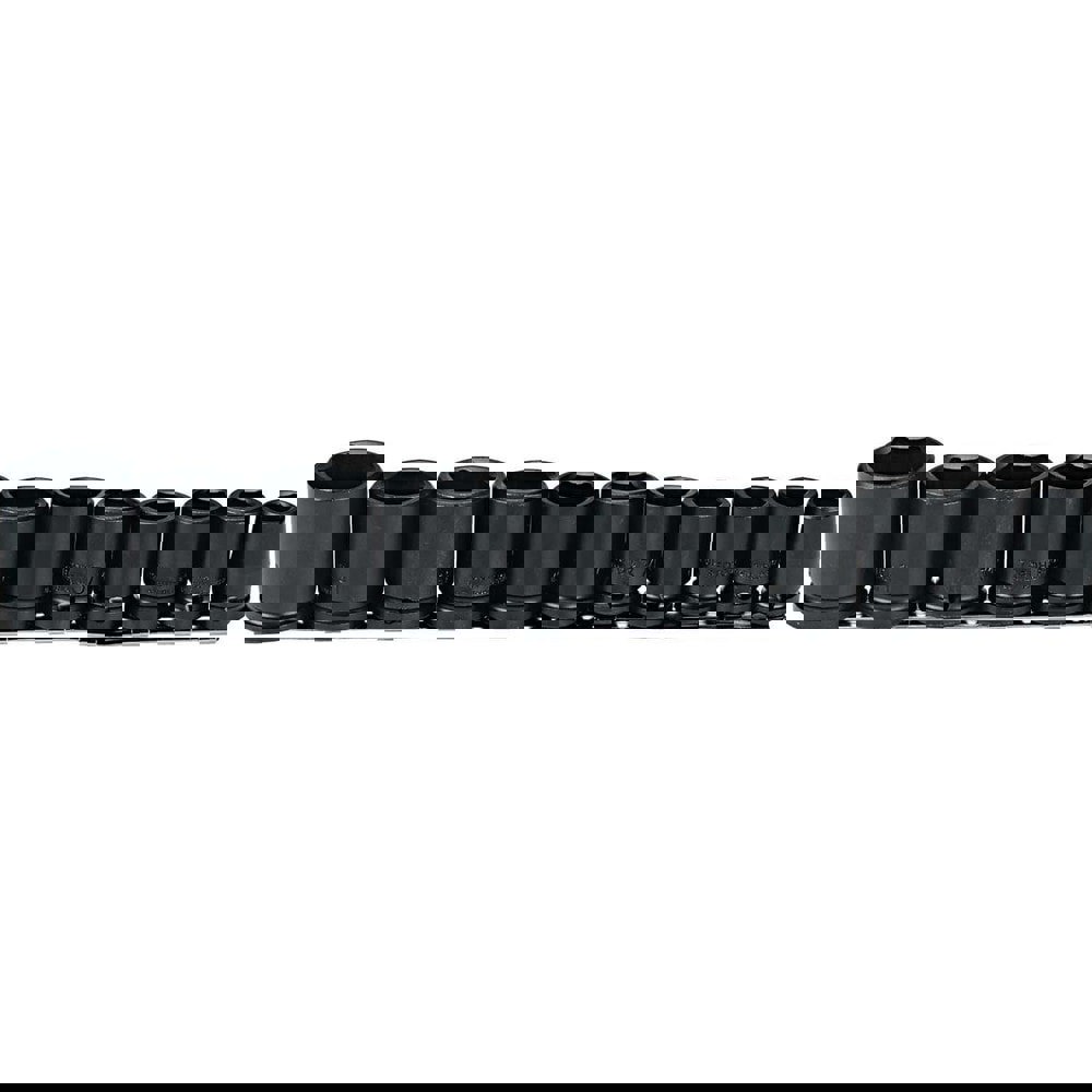 Impact Standard Socket Set: 11 Pc, 1/2