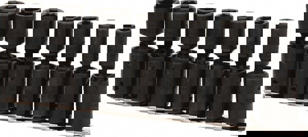 Impact Socket Set: 7 Pc, 1/2