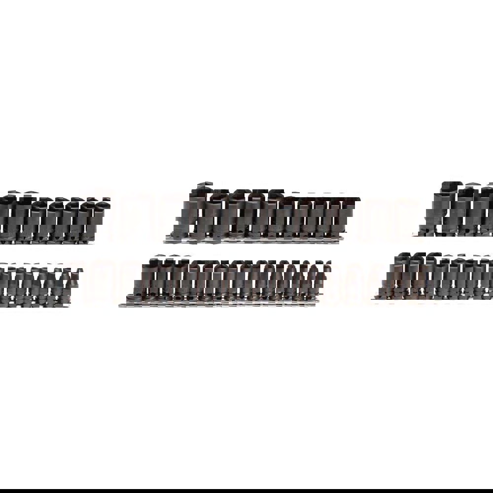Impact Standard Socket Set: 25 Pc, 1/2