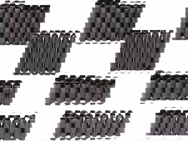 Deep Impact Standard Socket Set: 30 Pc, 1/2