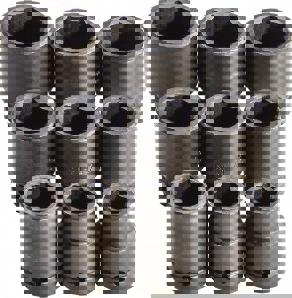 Impact Standard Socket Set: 9 Pc, 1